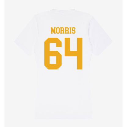 West Virginia - NCAA Football : Rhett Morris - Women's V-Neck T-Shirt-1