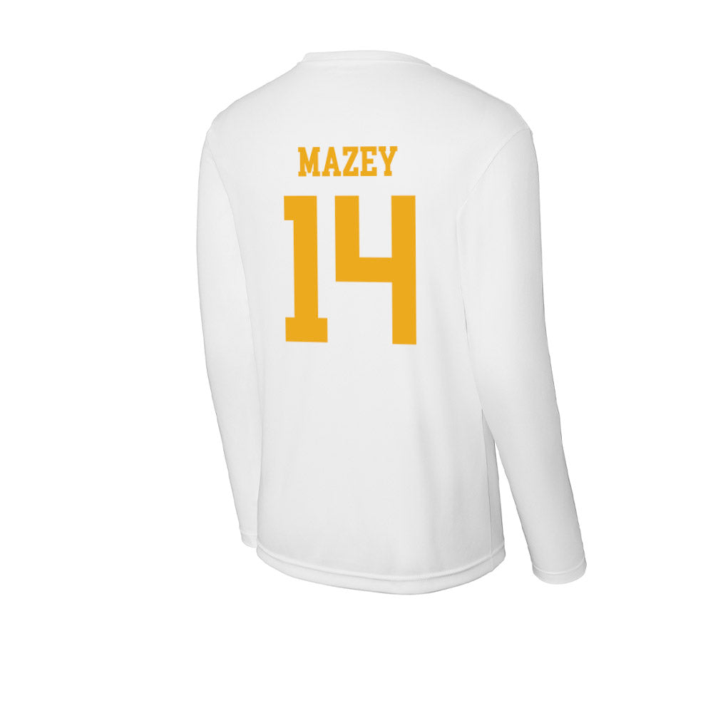 West Virginia - NCAA Baseball : Weston Mazey - Activewear Long Sleeve T-Shirt-1