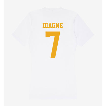 West Virginia - NCAA Football : Chams Diagne - Women's V-Neck T-Shirt-1