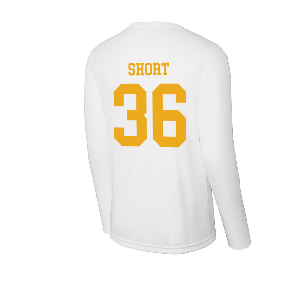 West Virginia - NCAA Baseball : Noah Short - Activewear Long Sleeve T-Shirt-1