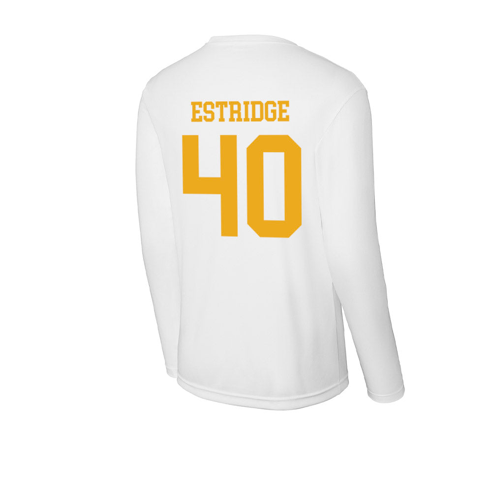 West Virginia - NCAA Baseball : Carson Estridge - Activewear Long Sleeve T-Shirt-1