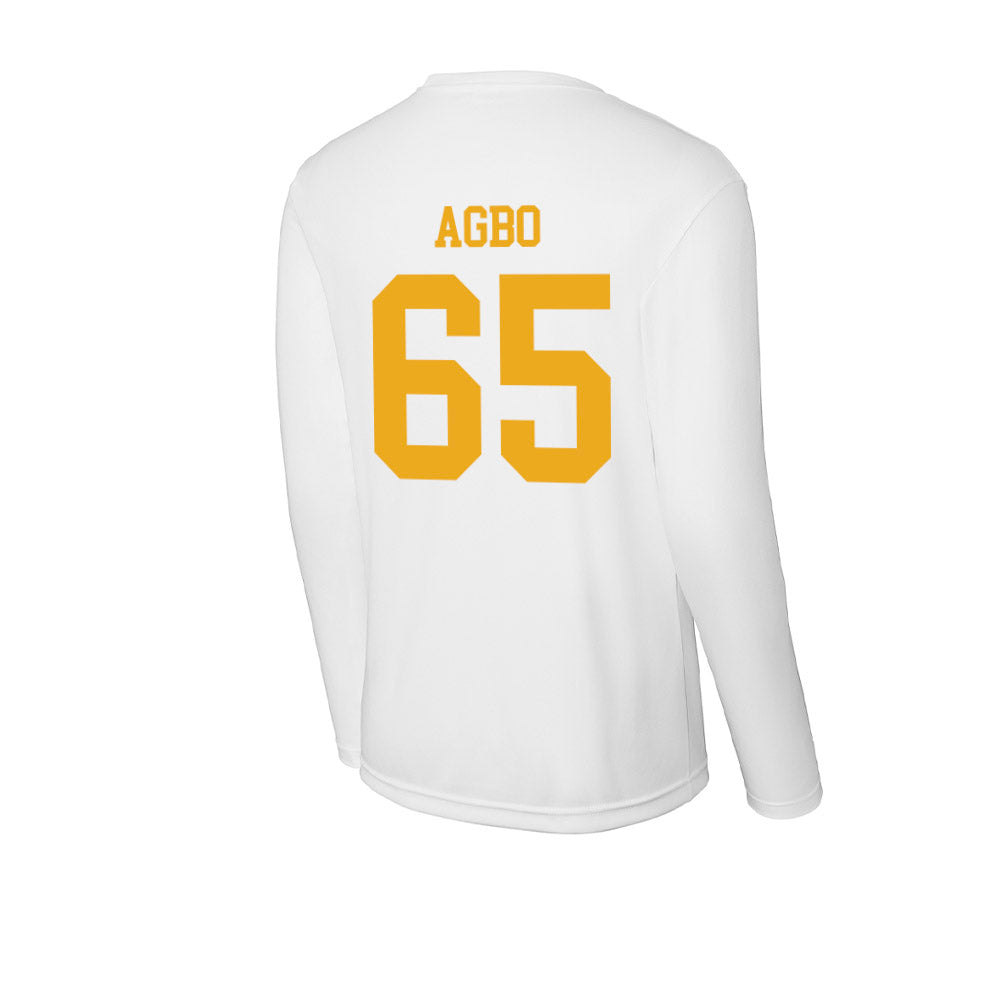 West Virginia - NCAA Football : Malik Agbo - Activewear Long Sleeve T-Shirt-1