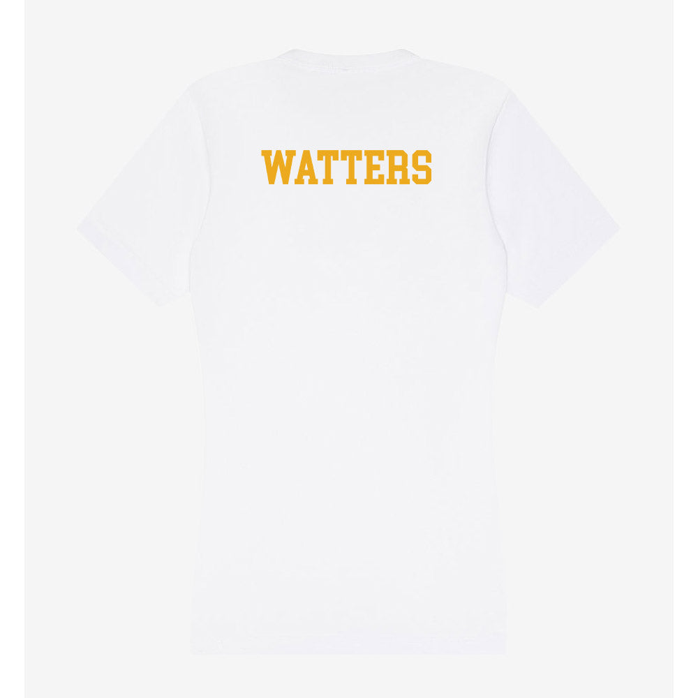 West Virginia - NCAA Wrestling : Ty Watters - Women's V-Neck T-Shirt-1