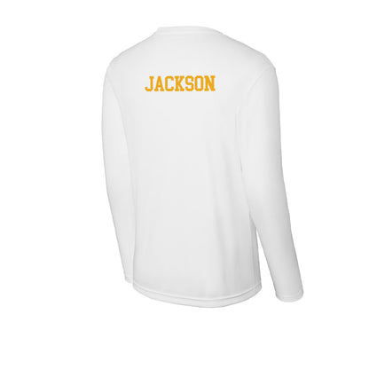 West Virginia - NCAA Wrestling : Colin Jackson - Activewear Long Sleeve T-Shirt-1