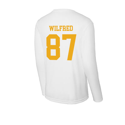 West Virginia - NCAA Football : Greg Wilfred - Activewear Long Sleeve T-Shirt-1