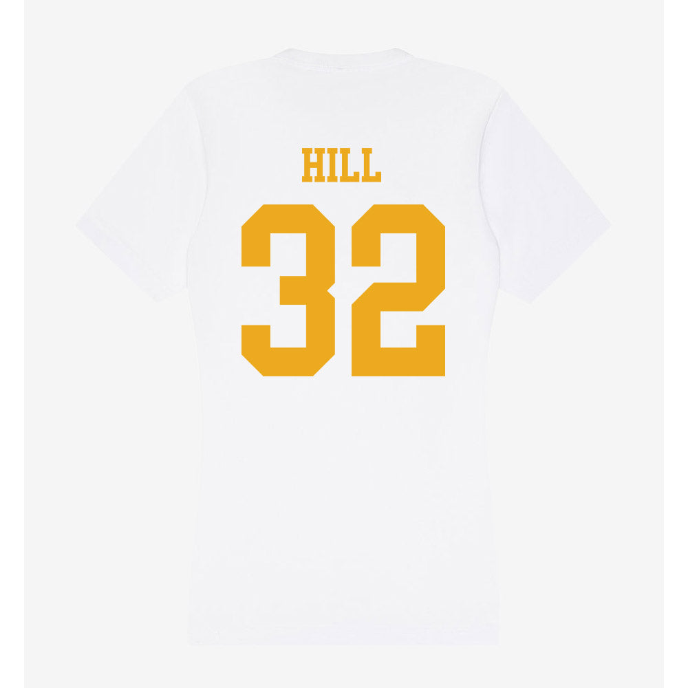 West Virginia - NCAA Football : Simaj Hill - Women's V-Neck T-Shirt-1