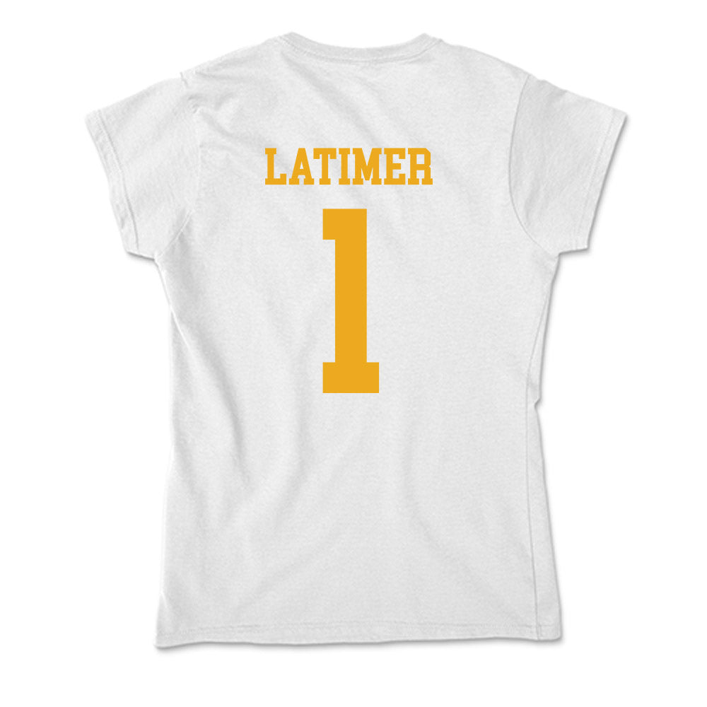 West Virginia - NCAA Football : Amari Latimer - Soft Style Women’s T-Shirt-1