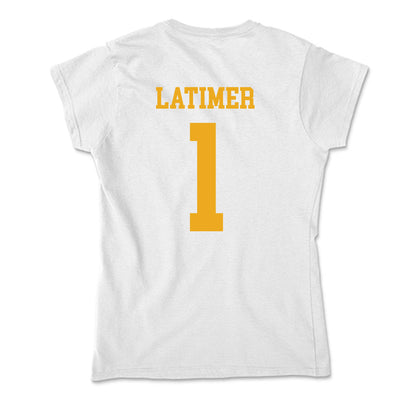 West Virginia - NCAA Football : Amari Latimer - Soft Style Women’s T-Shirt-1
