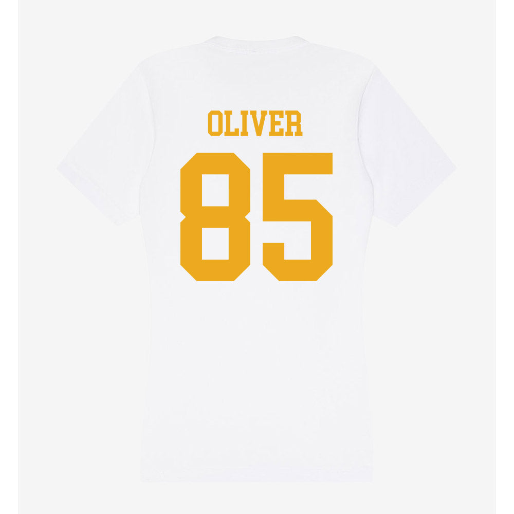 West Virginia - NCAA Football : Robert Oliver - Women's V-Neck T-Shirt-1