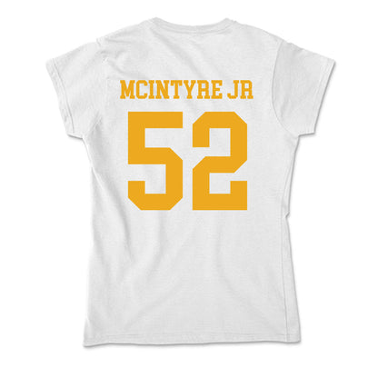 West Virginia - NCAA Football : Corey McIntyre Jr - Soft Style Women’s T-Shirt-1
