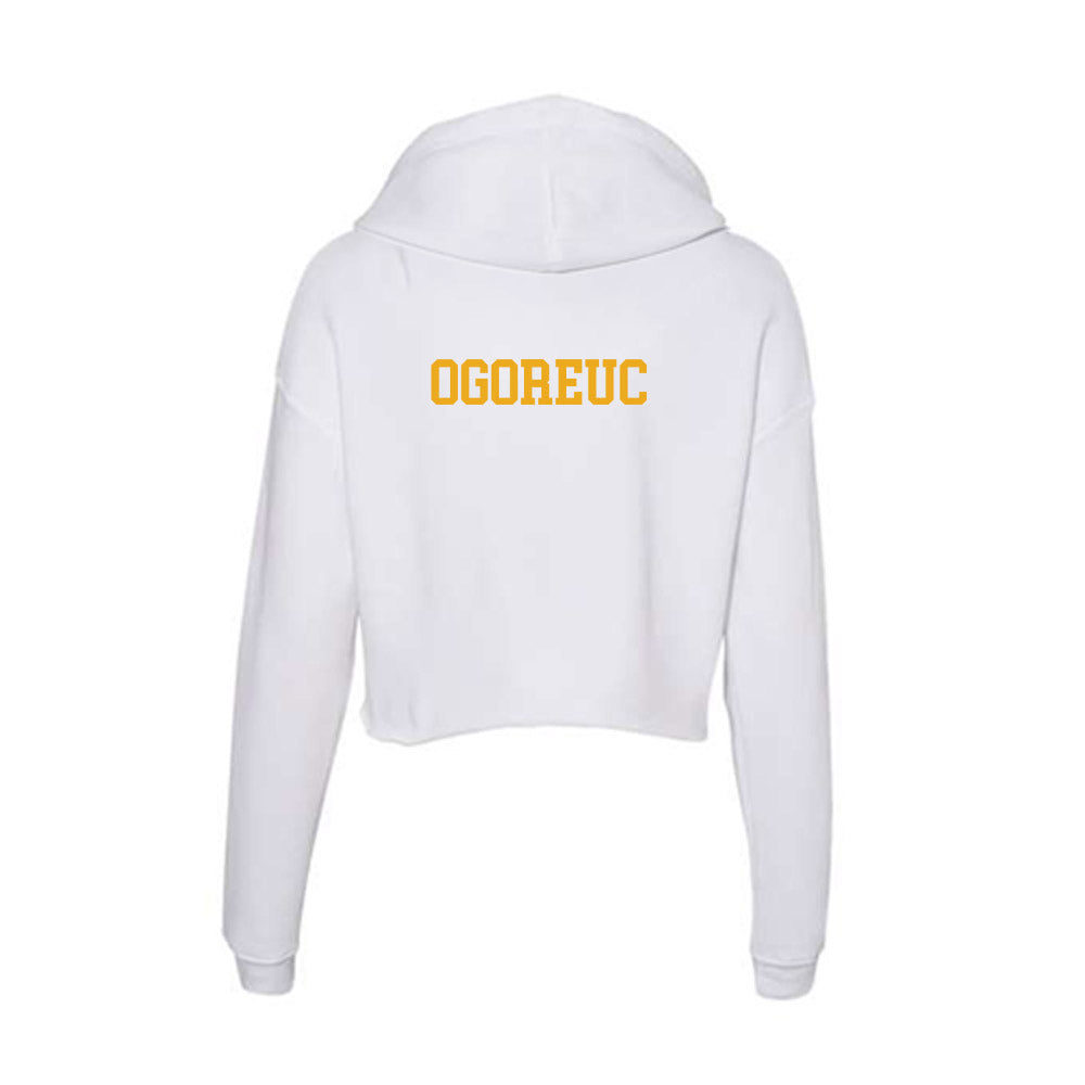 West Virginia - NCAA Rifle : Jack Ogoreuc - Women's Crop Fleece Hoodie-1