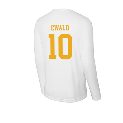 West Virginia - NCAA Men's Soccer : Felix Ewald - Activewear Long Sleeve T-Shirt-1