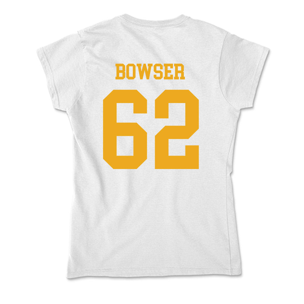 West Virginia - NCAA Football : Phillip Bowser - Soft Style Women’s T-Shirt-1