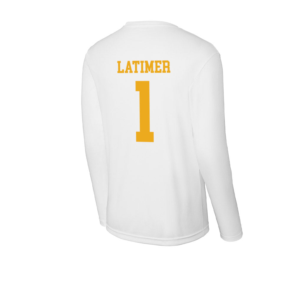 West Virginia - NCAA Football : Amari Latimer - Activewear Long Sleeve T-Shirt-1