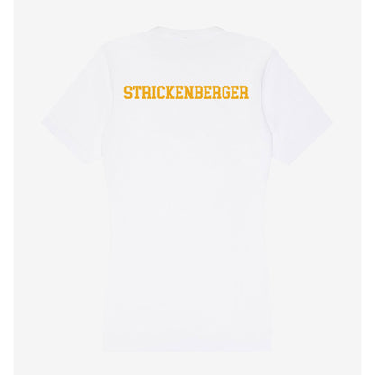 West Virginia - NCAA Wrestling : Jett Strickenberger - Women's V-Neck T-Shirt-1