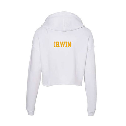 West Virginia - NCAA Women's Gymnastics : Brooke Irwin - Women's Crop Fleece Hoodie-1
