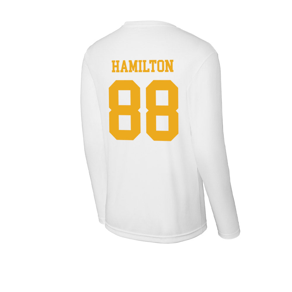 West Virginia - NCAA Football : Sam Hamilton - Activewear Long Sleeve T-Shirt-1
