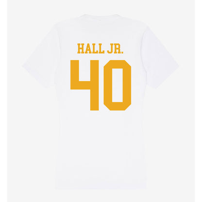 West Virginia - NCAA Football : Jason Hall Jr. - Women's V-Neck T-Shirt-1