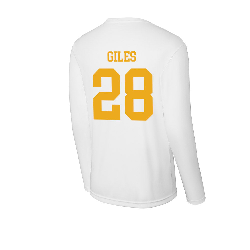 West Virginia - NCAA Football : Rickey Giles - Activewear Long Sleeve T-Shirt-1