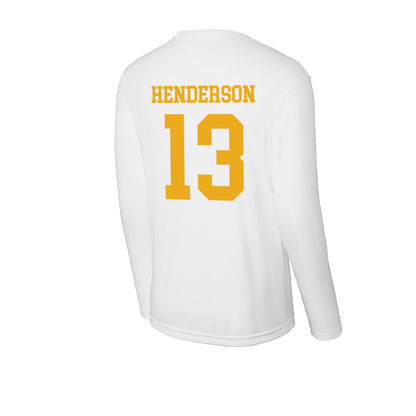 West Virginia - NCAA Football : Jaylen Henderson - Activewear Long Sleeve T-Shirt-1