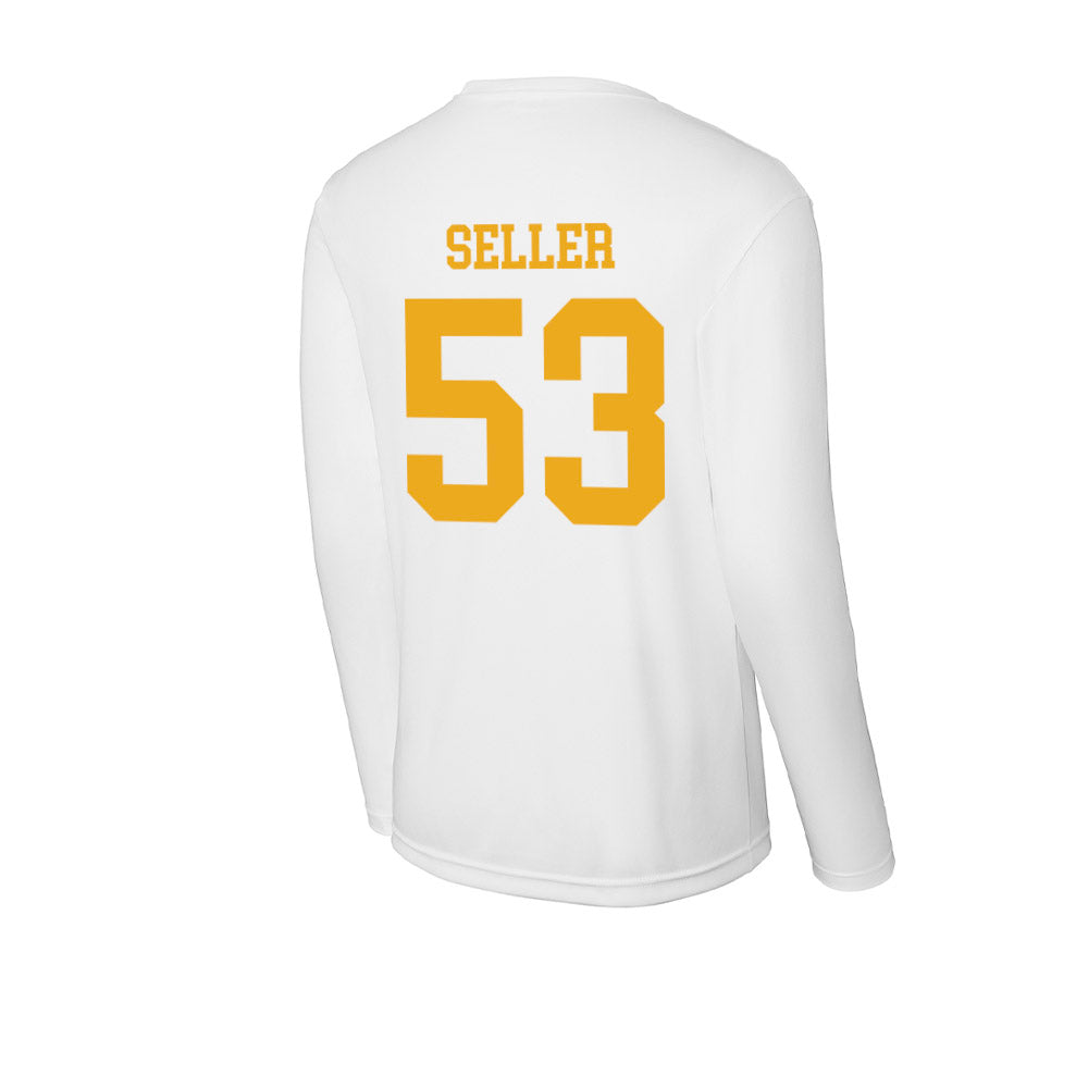 West Virginia - NCAA Football : Kaden Seller - Activewear Long Sleeve T-Shirt-1