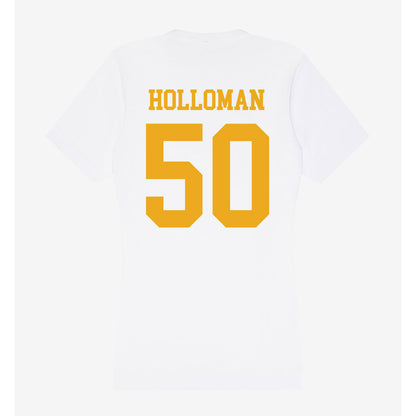 West Virginia - NCAA Football : Harper Holloman - Women's V-Neck T-Shirt-1