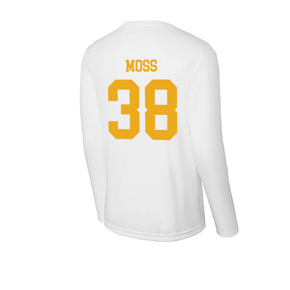 West Virginia - NCAA Football : Macguire Moss - Activewear Long Sleeve T-Shirt-1