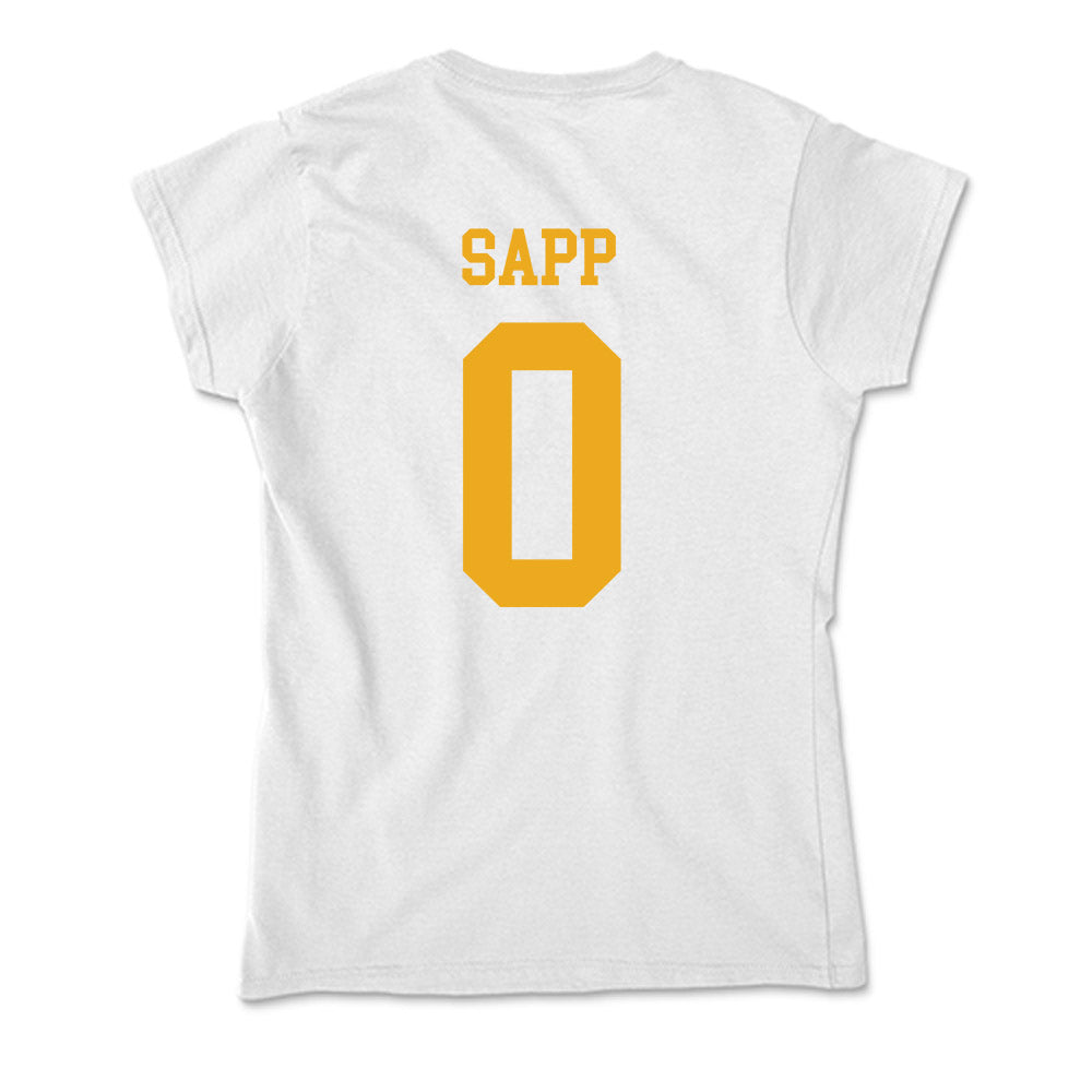 West Virginia - NCAA Football : Josh Sapp - Soft Style Women’s T-Shirt-1