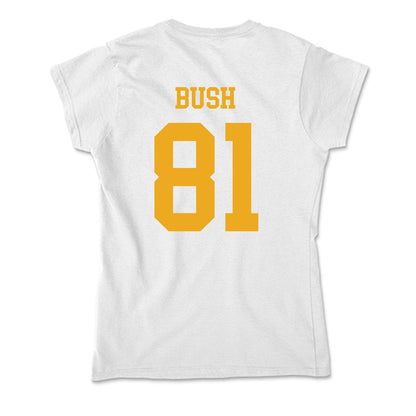 West Virginia - NCAA Football : Kade Bush - Soft Style Women’s T-Shirt-1