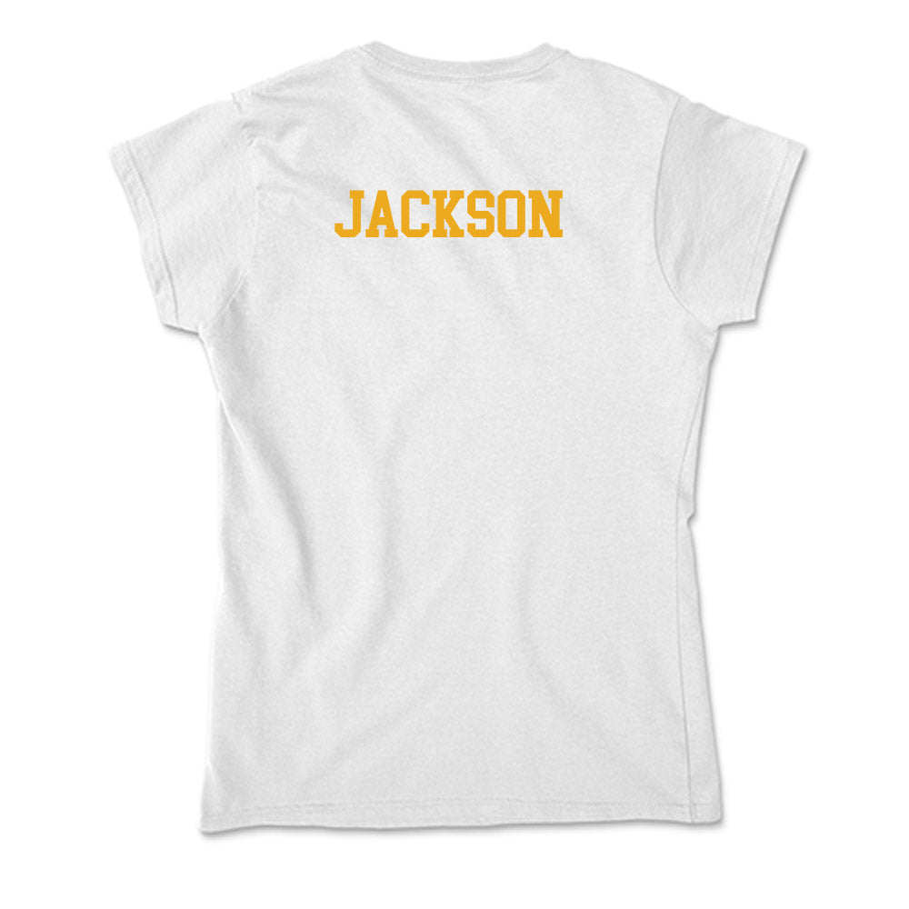 West Virginia - NCAA Wrestling : Colin Jackson - Soft Style Women’s T-Shirt-1