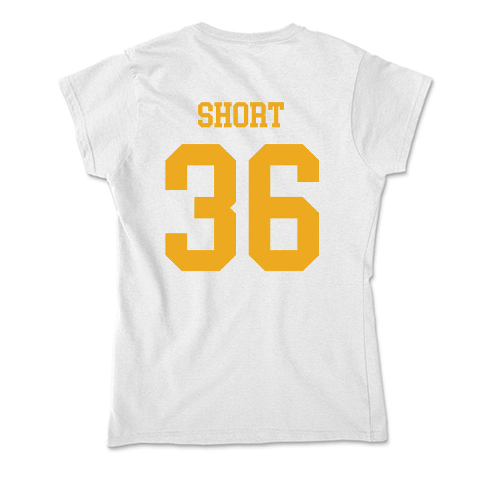 West Virginia - NCAA Baseball : Noah Short - Soft Style Women’s T-Shirt-1
