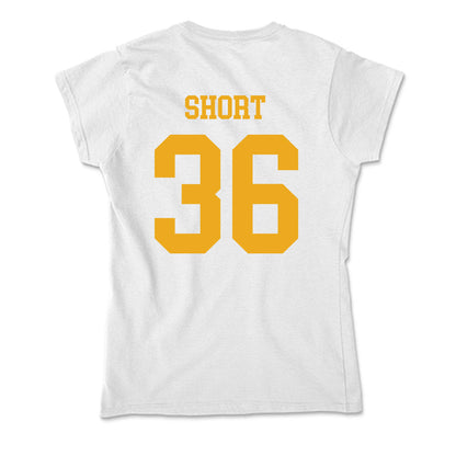 West Virginia - NCAA Baseball : Noah Short - Soft Style Women’s T-Shirt-1