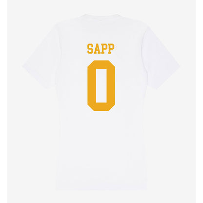 West Virginia - NCAA Football : Josh Sapp - Women's V-Neck T-Shirt-1