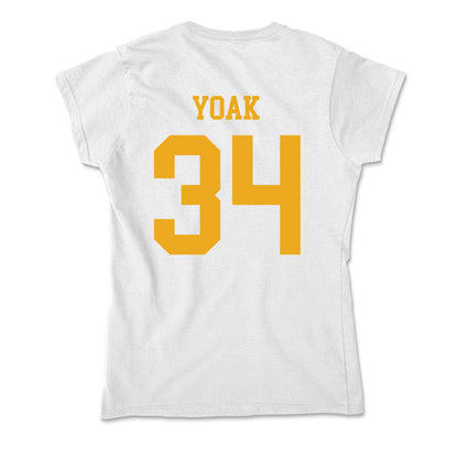 West Virginia - NCAA Baseball : Bryant Yoak - Soft Style Women’s T-Shirt-1