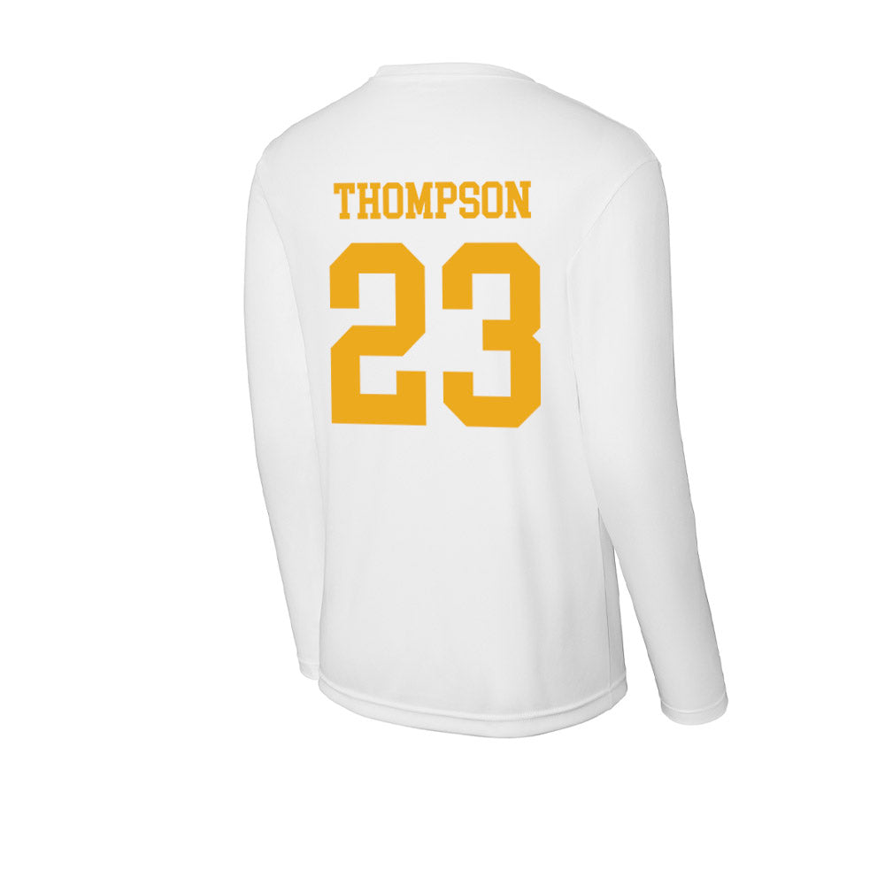 West Virginia - NCAA Football : Malachi Thompson - Activewear Long Sleeve T-Shirt-1