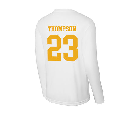 West Virginia - NCAA Football : Malachi Thompson - Activewear Long Sleeve T-Shirt-1