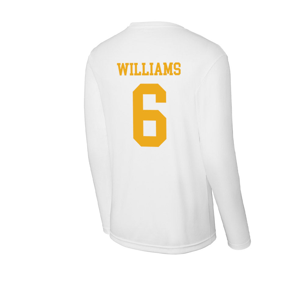 West Virginia - NCAA Football : DaMare Williams - Activewear Long Sleeve T-Shirt-1