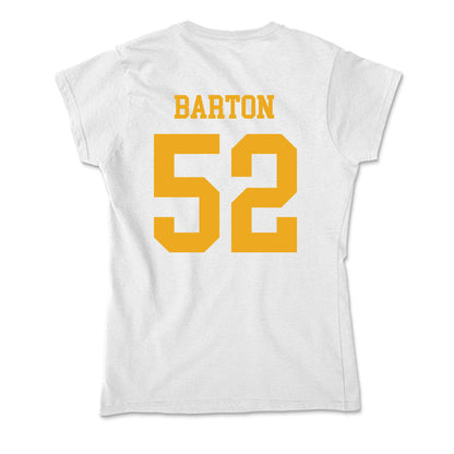 West Virginia - NCAA Baseball : Slade Barton - Soft Style Women’s T-Shirt-1