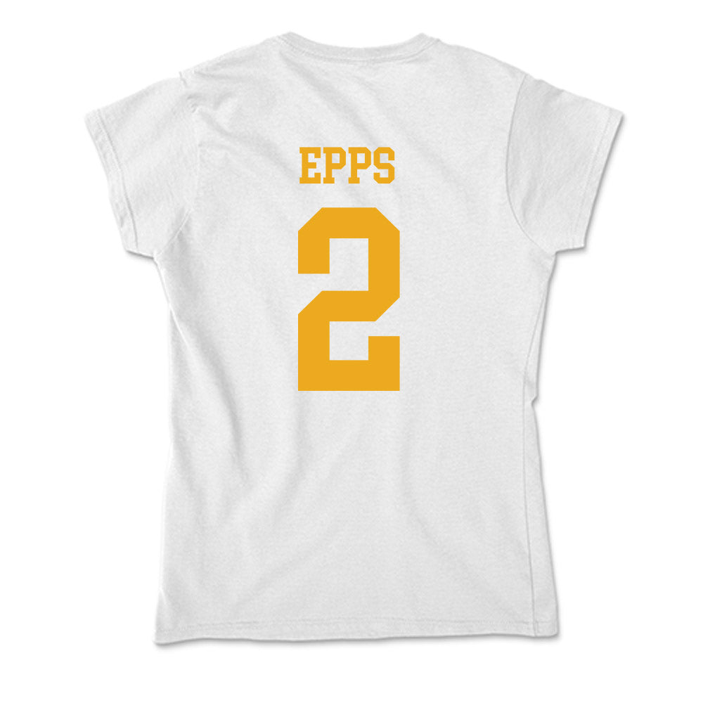 West Virginia - NCAA Football : DJ Epps - Soft Style Women’s T-Shirt-1