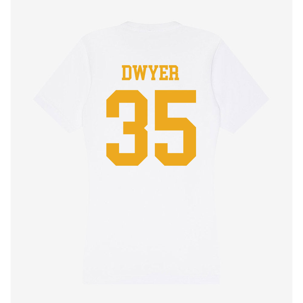 West Virginia - NCAA Football : Cameron Dwyer - Women's V-Neck T-Shirt-1