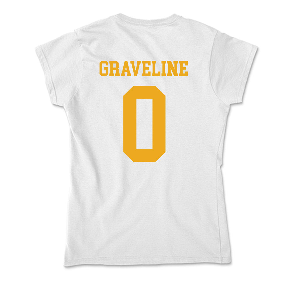 West Virginia - NCAA Baseball : Matthew Graveline - Soft Style Women’s T-Shirt-1