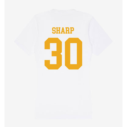 West Virginia - NCAA Football : Antoine Sharp - Women's V-Neck T-Shirt-1