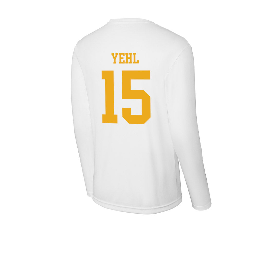 West Virginia - NCAA Baseball : Maxx Yehl - Activewear Long Sleeve T-Shirt-1