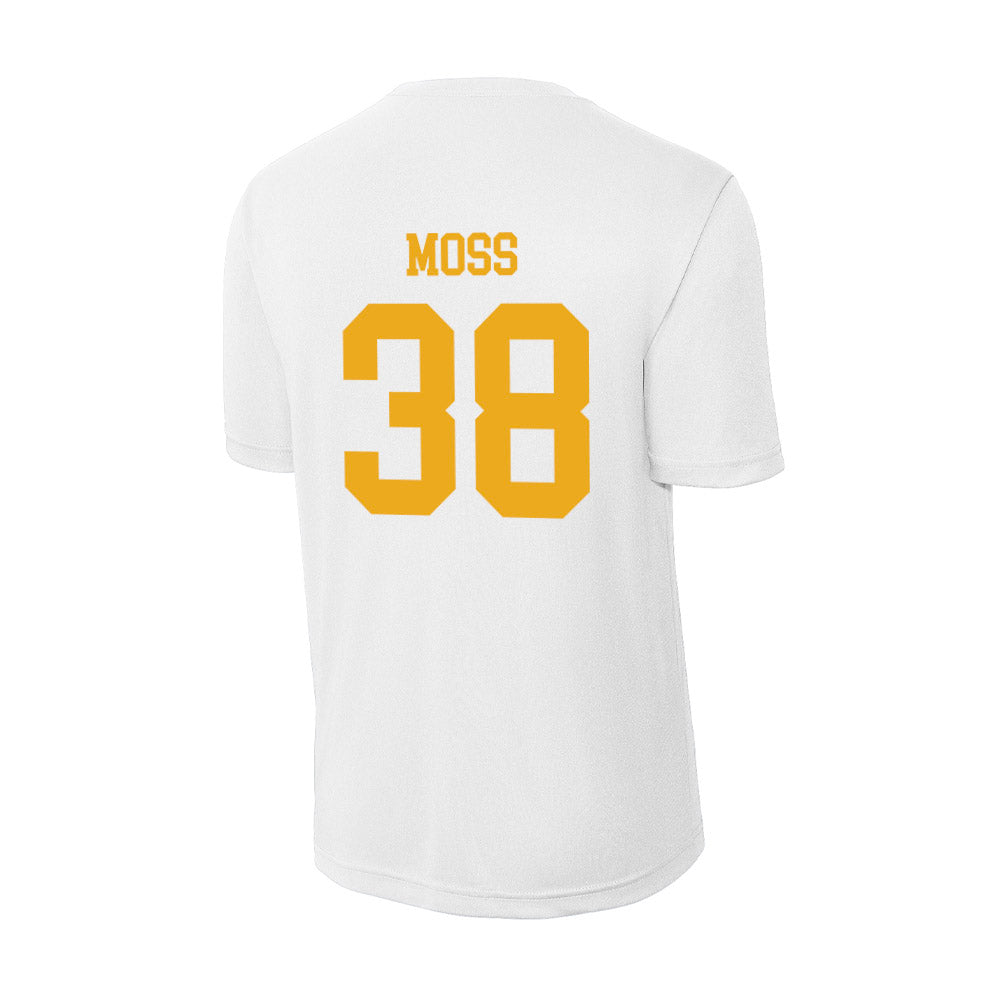 West Virginia - NCAA Football : Macguire Moss - Activewear T-Shirt-1