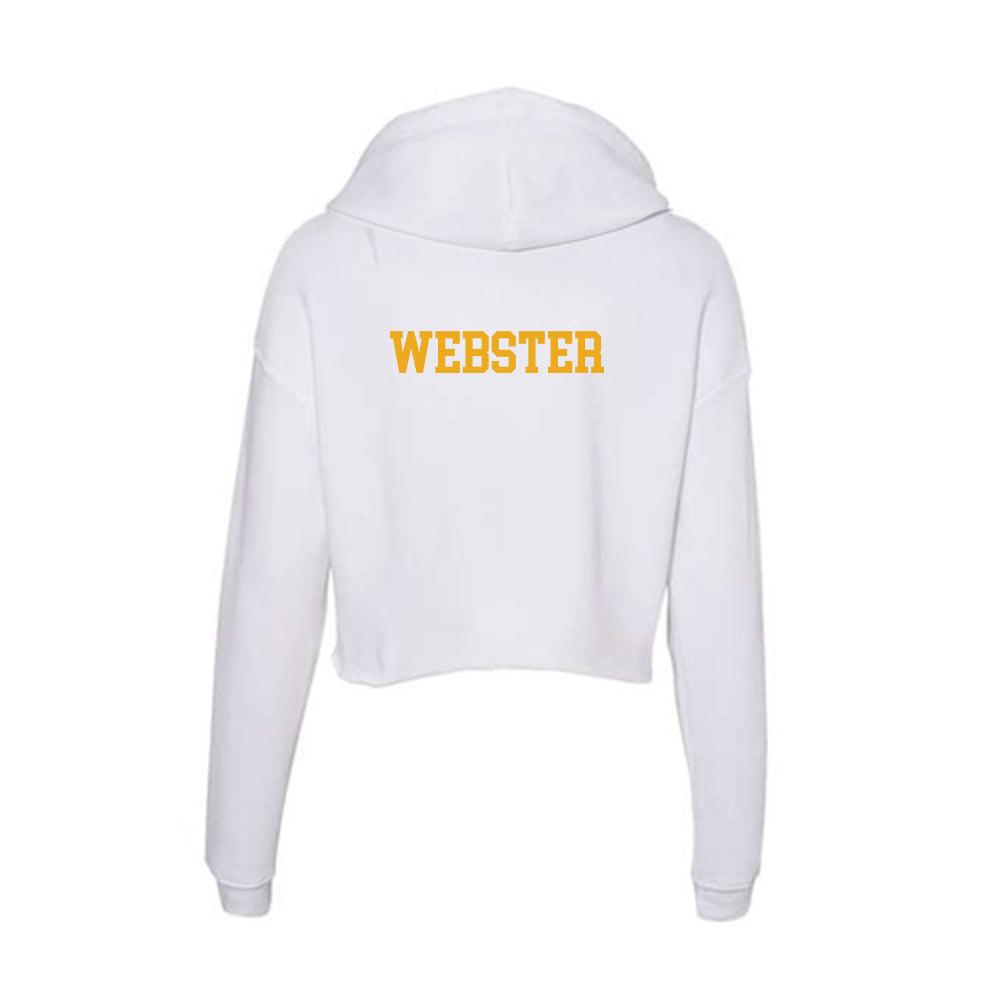 West Virginia - NCAA Women's Gymnastics : Eden Webster - Women's Crop Fleece Hoodie-1