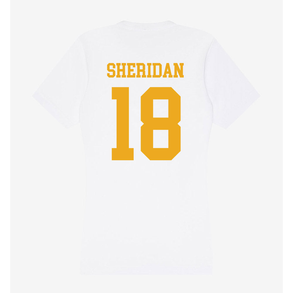 West Virginia - NCAA Women's Volleyball : Trinity Sheridan - Women's V-Neck T-Shirt-1