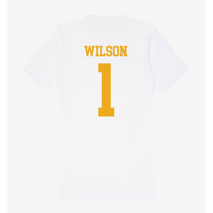 West Virginia - NCAA Women's Basketball : Nylah Wilson - Women's V-Neck T-Shirt-1