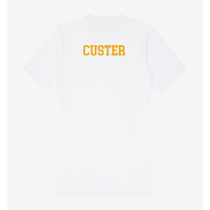 West Virginia - NCAA Women's Track & Field : Aubrie Custer - Women's V-Neck T-Shirt-1