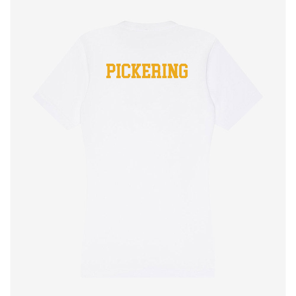 West Virginia - NCAA Women's Track & Field : Cate Pickering - Women's V-Neck T-Shirt-1