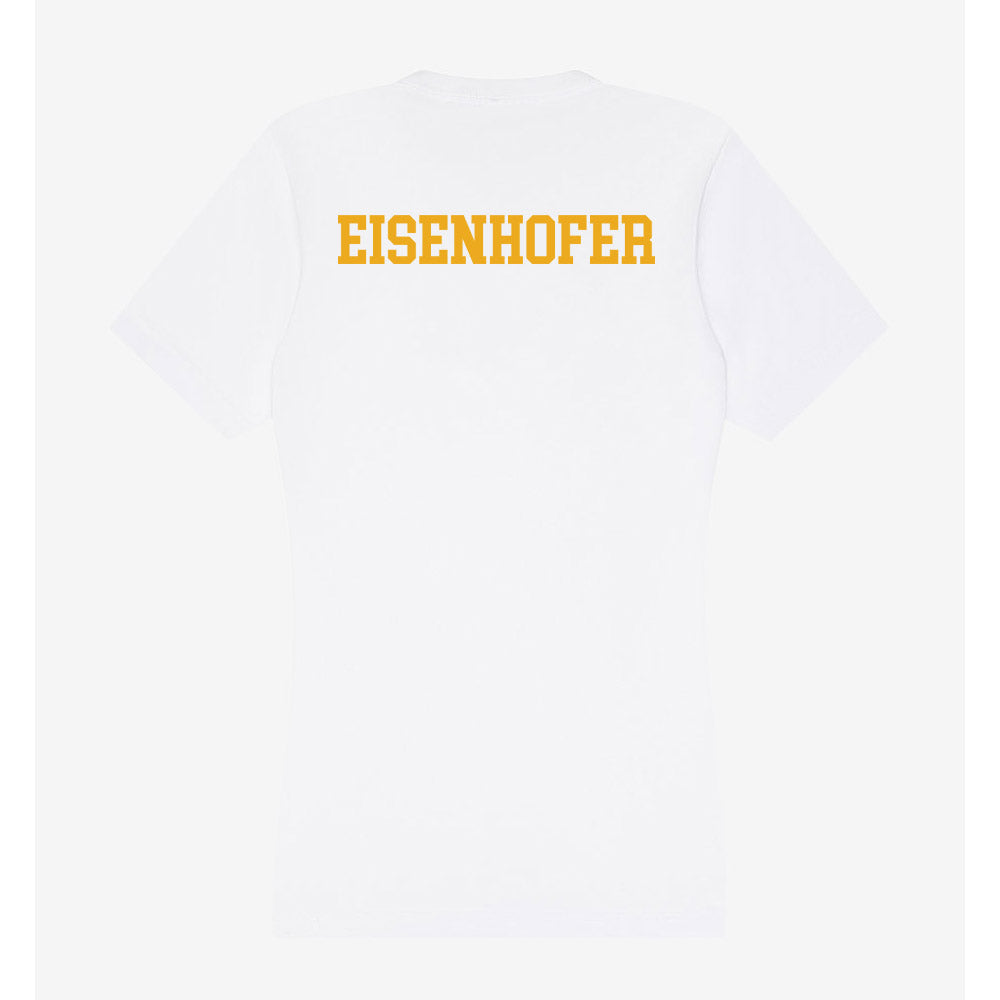 West Virginia - NCAA Men's Swimming & Diving : Owen Eisenhofer - Women's V-Neck T-Shirt-1